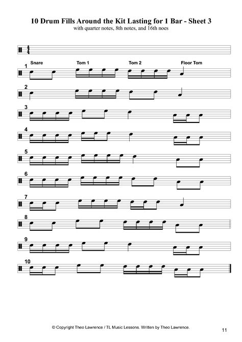 drum beats sheet music|printable drum music sheets.